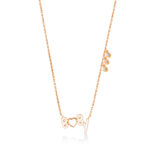 Baby collier en or rose 18 carats