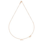 Baby collier en or rose 18 carats
