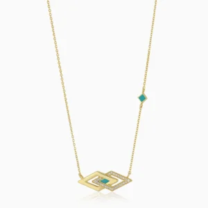 Blue eye collier