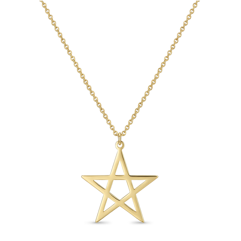 gris Moroccan Star collier – Image 1