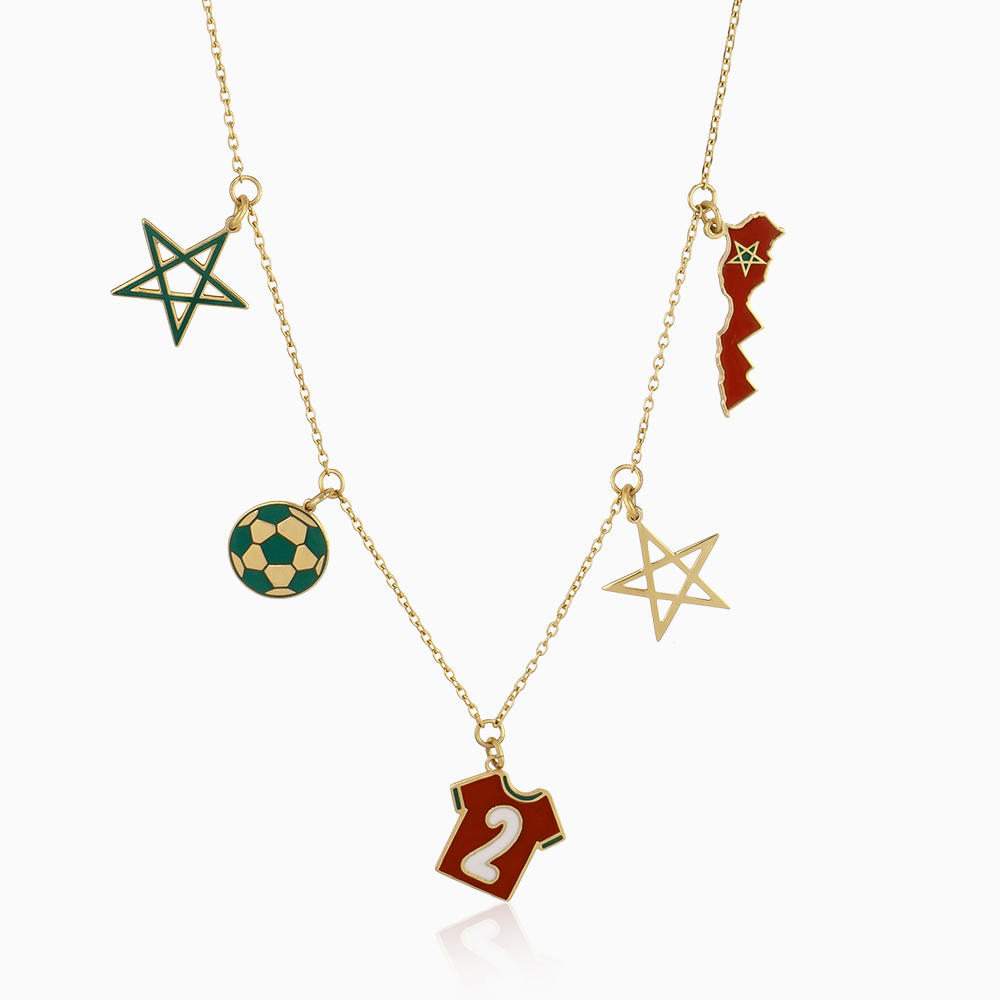 gris Atlas Lions Collier â Image 1