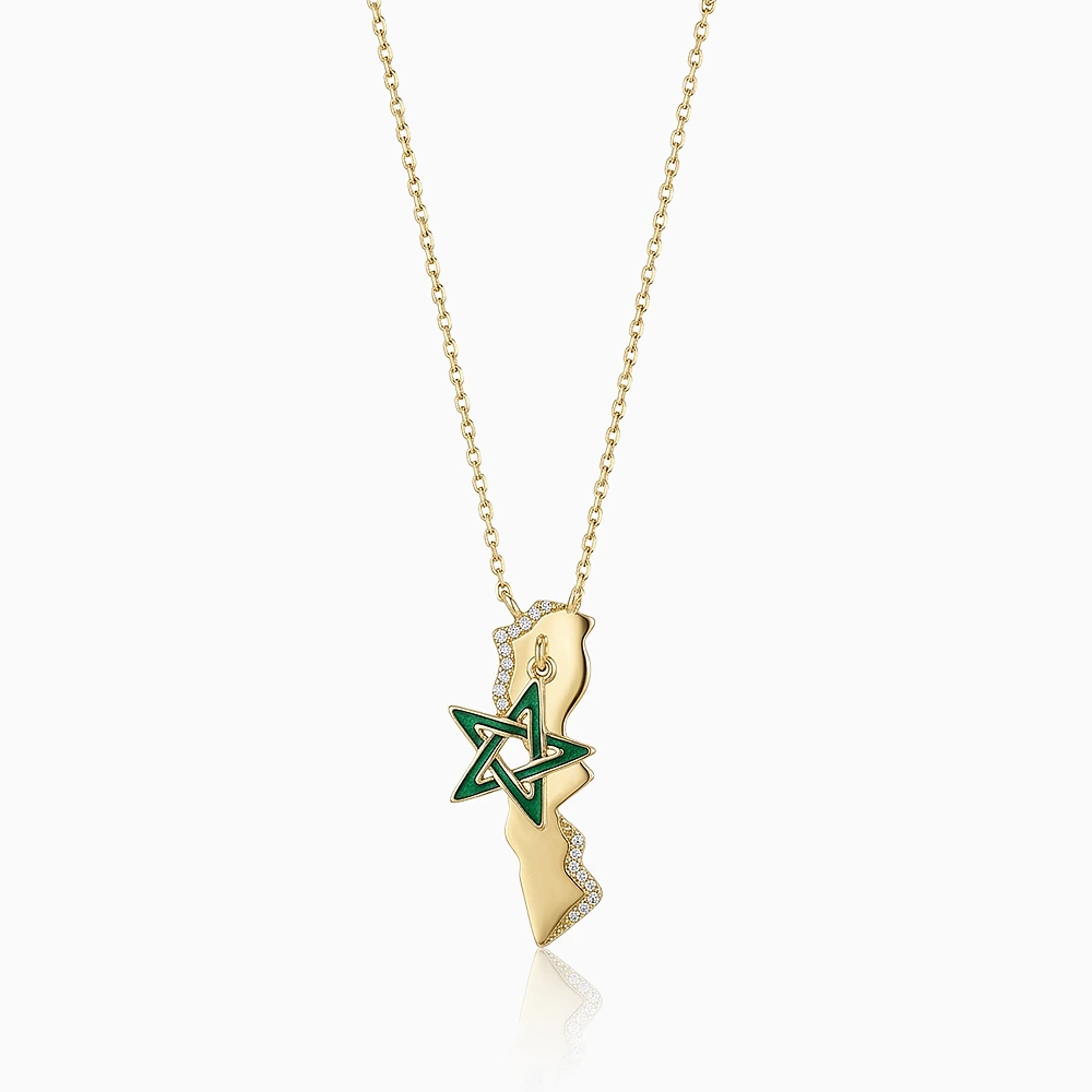 gris Terre du Maroc Collier – Image 1